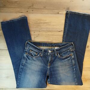 Lucky Brand Dungarees by Gene Montesano Sweet n Low Short Length jeans SZE 4/27